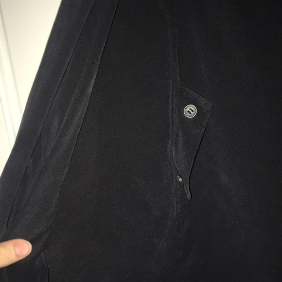 Allsaints Silk Serra Shirt Dress - Picture 7 of 8